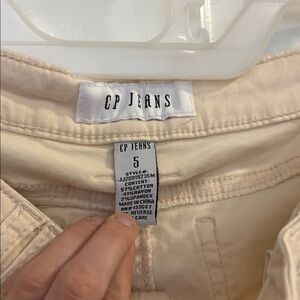 3 for $20 CELEBRITY PINK CP Jeans Skinny Cream Color Pants Belt Loops Pockets 5